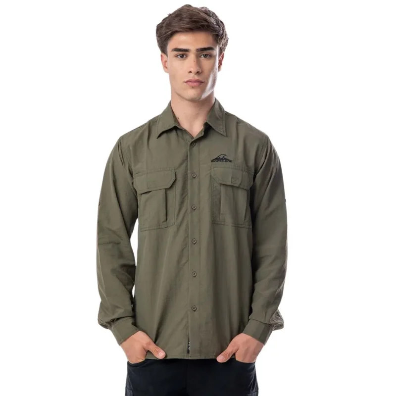 Camisa Montagne Botsuana Manga Larga Camuflaje S