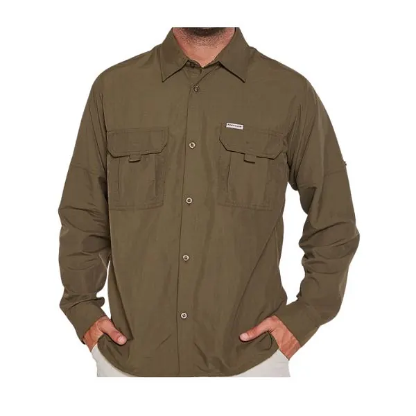 Camisa Montagne Botsuana Manga Larga Moss XXL Camisa Montagne Botsuana Manga Larga Moss XXL