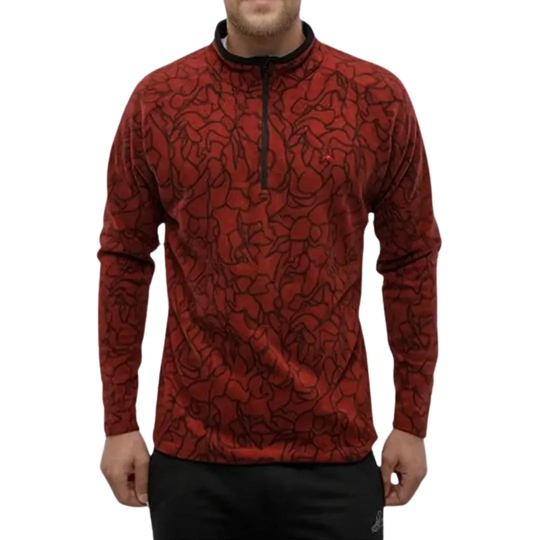 BUZO MTG DRAKE MICROPOLAR M´S T6/XXXL SPIDER BORDO - 1 Buzo Micropolar Montagne Drake Print Bordo Hombre Talle 6/XXXL