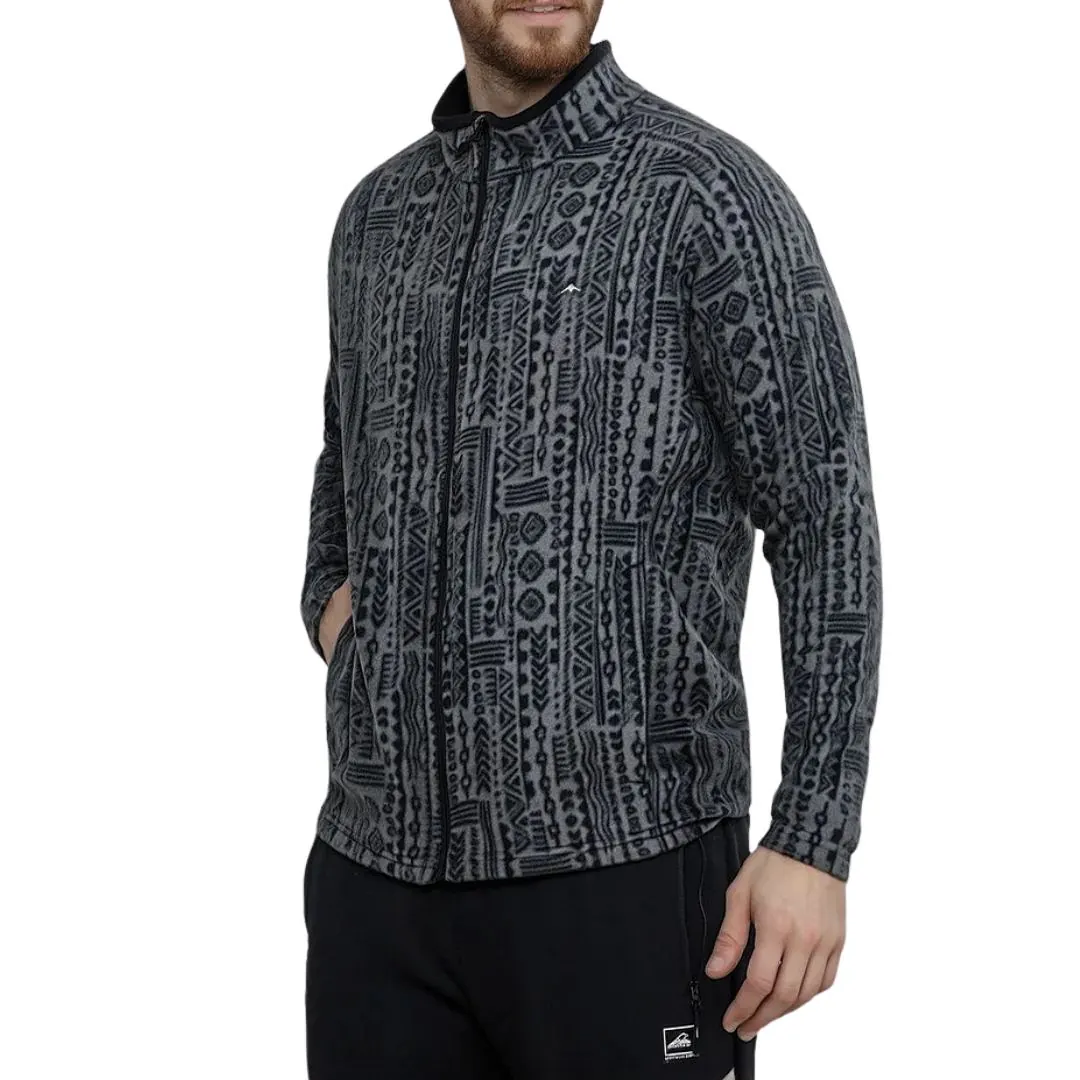 CAMPERA MTG DRAKE PRINT MICROPOLAR M´S T4/XL TOTEM NEGRO - 1 Campera Micropolar Montagne Drake Print Hombre Talle 4/XL