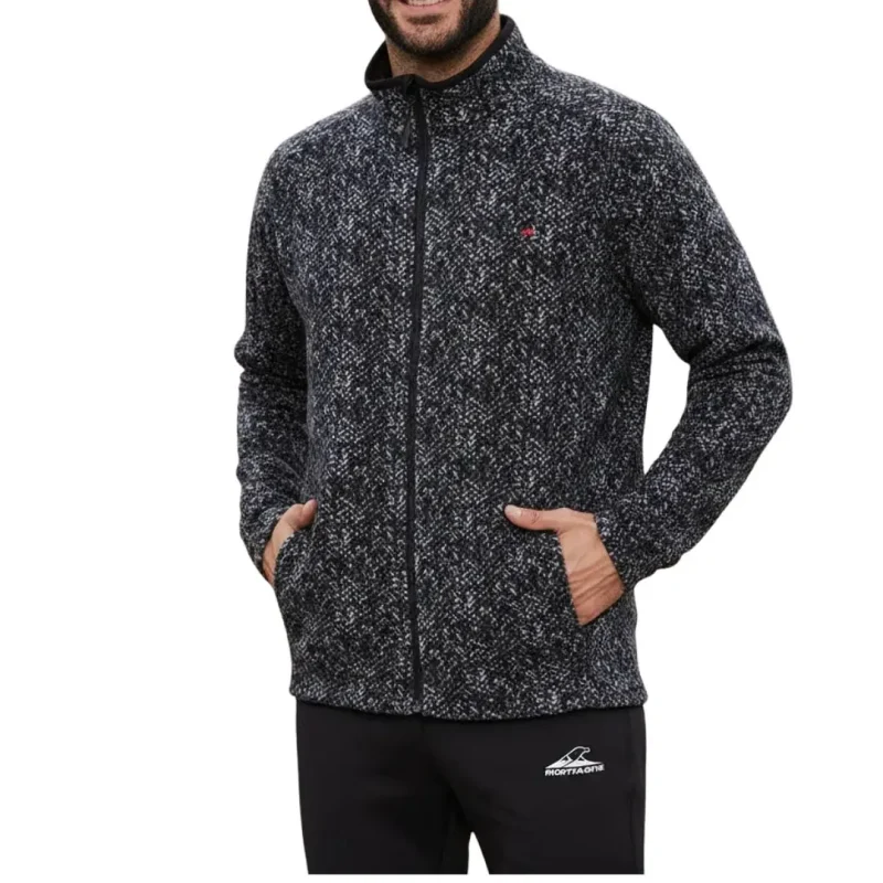 Campera Micropolar Montagne Drake Print Hombre Talle 1/S