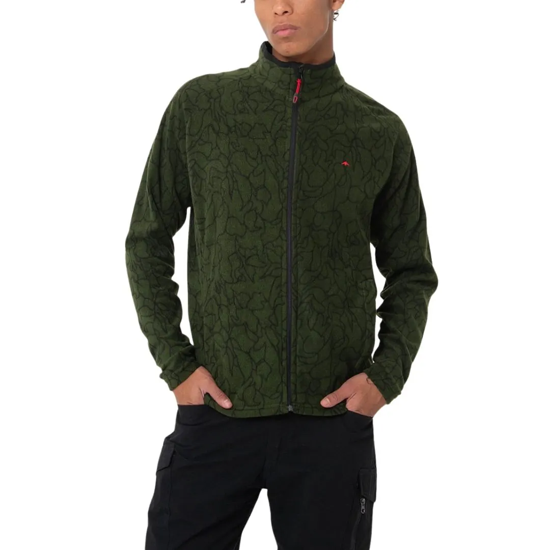 CAMPERA MTG DRAKE PRINT MICROPOLAR M´S T6/XXXL SPIDER MILITAR - 1 Campera Micropolar Montagne Drake Print Hombre Talle 6/XXXL