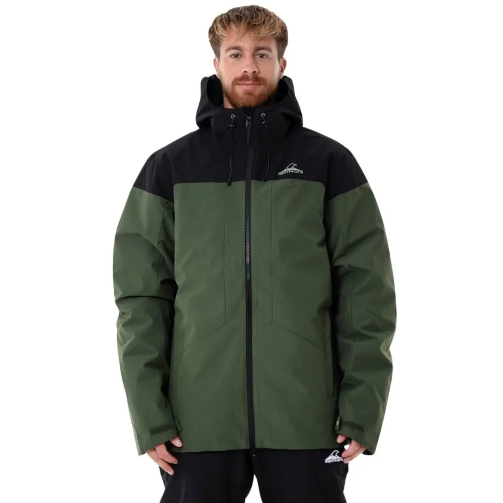 CAMPERA MTG EROS 3EN1 M´S T3/L MILITAR/NEGRO - 1 Campera Montagne Eros 3 en 1 - Hombre - Talle 3/L