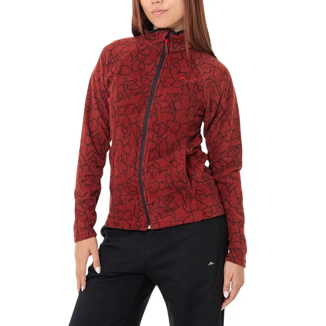 CAMPERA MTG CERYL MICROPOLAR L´S T2/M SPIDER BORDO - 1 Campera Micropolar Ceryl - Mujer - Talle M - Bordó Montagne