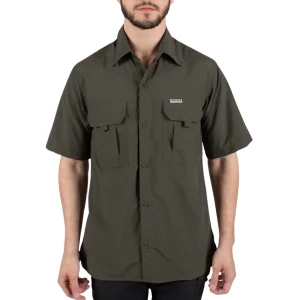 Camisa Montagne Botsuana Manga Corta Moss M
