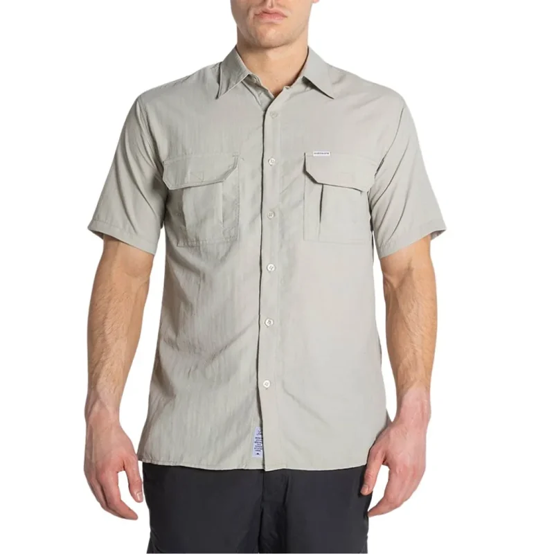 Camisa Manga Corta Botsuana - Hombre - Talle M - Calcio Montagne