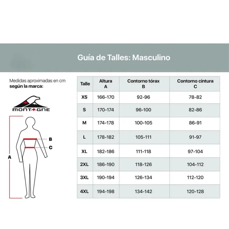 Camisa Montagne Botsuana Manga Corta Camuflaje L