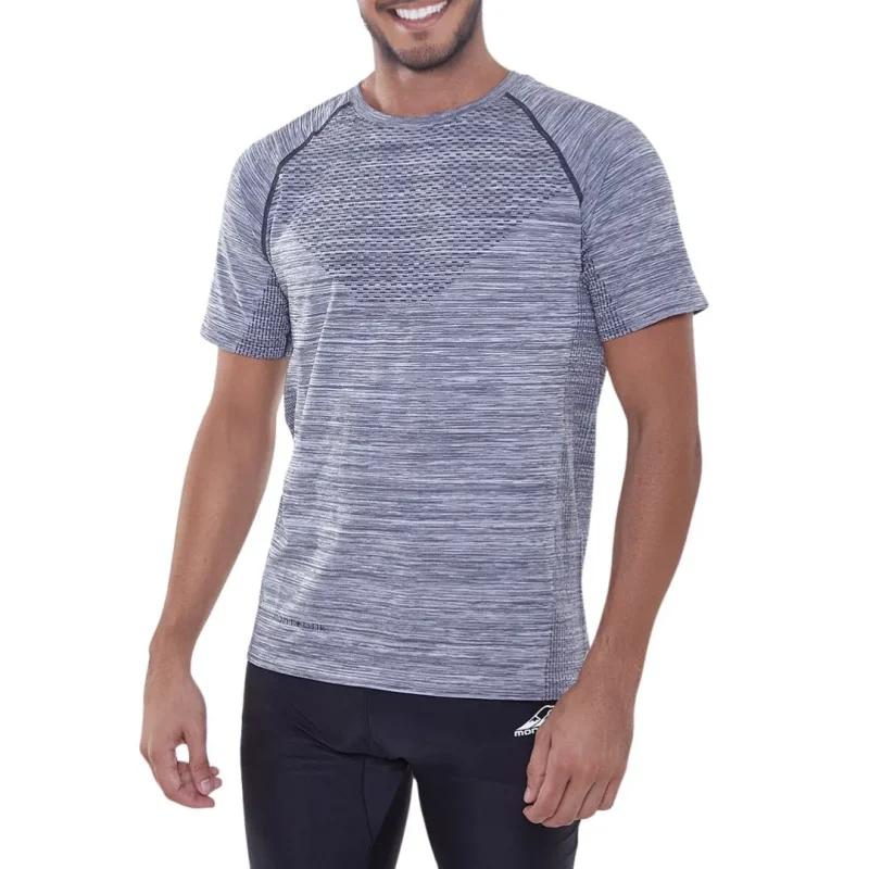 REMERA MTG RIDER M/C M´S TXS/S NEGRO MELANGE - 1 Remera Rider - Hombre - Talle S - Negro Montagne