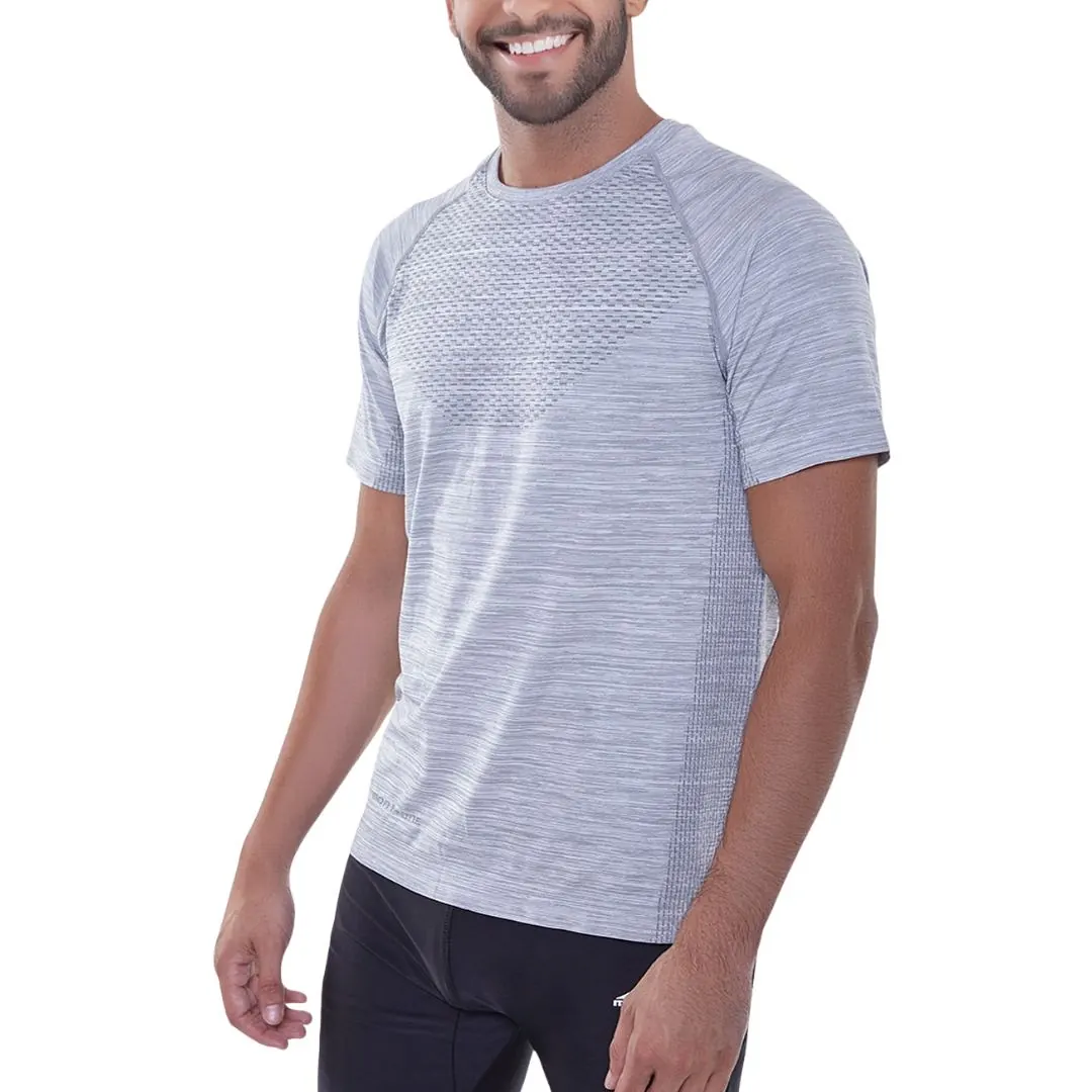 REMERA MTG RIDER M/C M´S TS/XS GRIS PERLA MELANGE - 1 Remera Rider - Hombre - Talle S - Gris Montagne