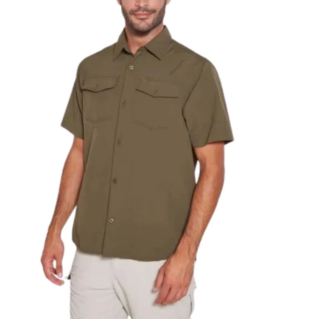 CAMISA MTG SYDNEY M/C C/PORTALENTES M´S T1/S CAMUFLAJE - 1 Camisa Manga Corta Sydney - Hombre - Talle S - Camuflado Montagne