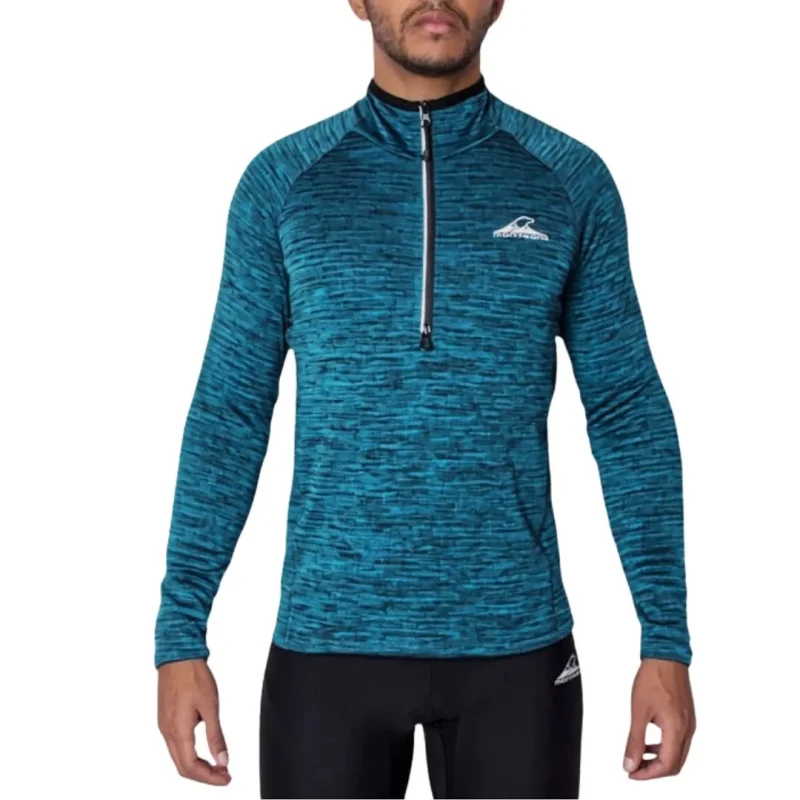 BUZO MTG GRAYSON POLAR VENT M´S T1/S PETROLEO - 1 Buzo Polar Vent Grayson - Hombre - Talle S - Petroleo Montagne