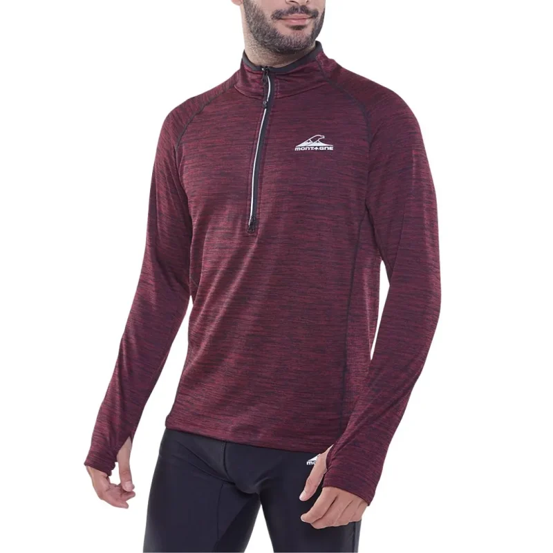 Buzo Polar Vent Grayson - Hombre - Talle S - Bordó Montagne