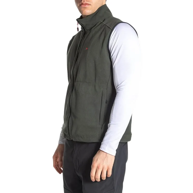 CHALECO MTG AMARO MICROPOLAR M´S T4/XL MOSS - 1 Chaleco Micropolar Amaro - Hombre - Talle XL - Verde Oscuro Montagne