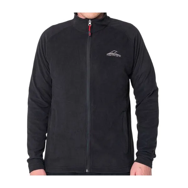 Campera Montagne Conor Micropolar Hombre Negro S