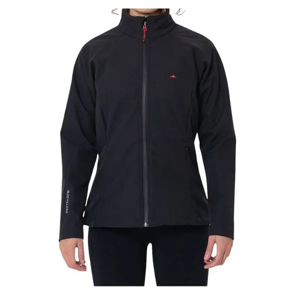 Campera Montagne Kilian Softshell Mujer Negro XS