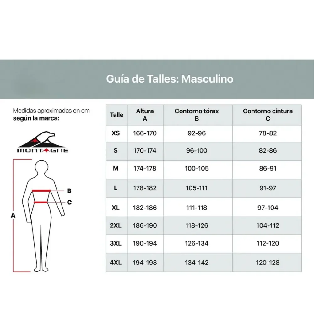 Chomba Montagne Dry Pro /Bolsillo Negro S