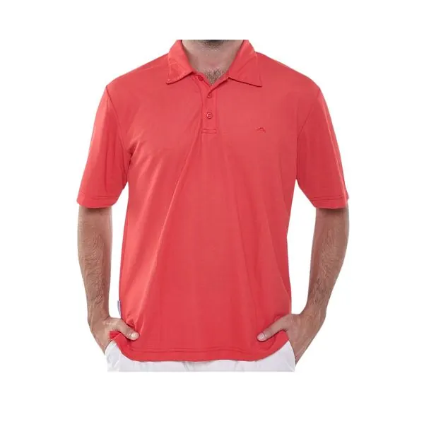 Chomba Montagne Dry Pro con Bolsillo Hombre T1/S Rojo "Outlet" Montagne