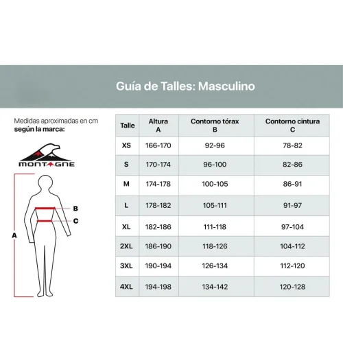 Chomba Montagne Shocker Negro XXXL
