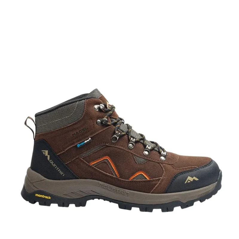 CALZADO MOUNTAIN BOTA NADEL M´S N°41 MARRON/NARANJA Calzado Bota Nadel Hombre N°41 Marron/Naranja Mountain
