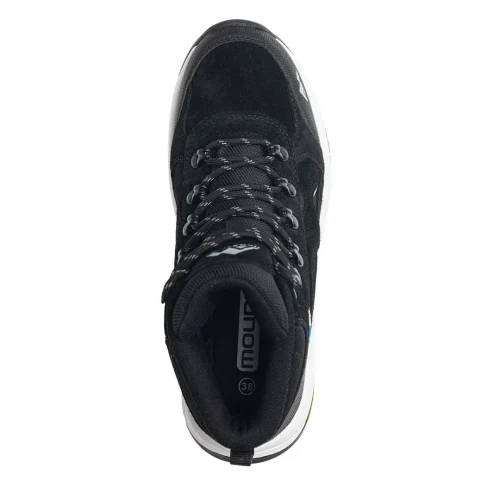 CALZADO MOUNTAIN BOTA NADEL L´S N°40 NEGRO/BLANCO