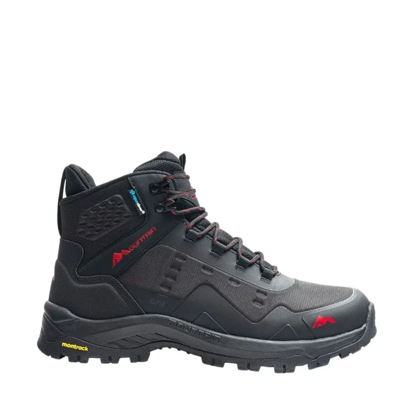 CALZADO MOUNTAIN BOTA ALPIX M´S N°45 NEGRO/ROJO Calzado Bota Alpix Hombre N°45 Negro/Rojo Mountain