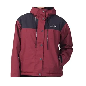 Campera Montagne Lynn Mujer T44/S Bordowine/Negro Mate Montagne