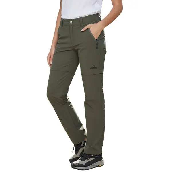 PANTALON MTG JAMAICA DESMONTABLE L´S T0/XS MILITAR Pantalon Montagne Jamaica Desmontable Mujer T0/XS Militar Montagne
