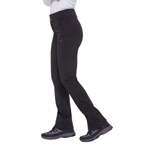 PANTALON MTG GAYNOR "SOFT SHELL TRICAPA" L´S T44/S NEGRO C/ TRAMPA Pantalon Montagne Gaynor Soft Shell Tricapa Mujer T44/S Negro con Trampa Montagne