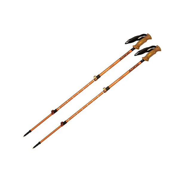 BASTON TREKKING TREVO GRAVITY C/MANGO DE CORCHO Y TRABA C/U (IC040102) Bastón de Trekking Gravity Antishock Telescópico Aluminio Trevo