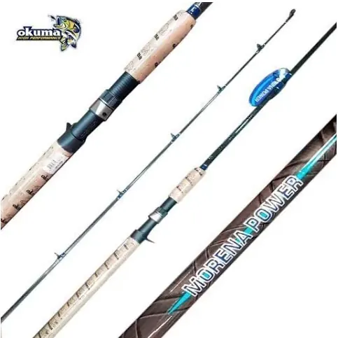 Caña Baitcasting Morena Power 2,10mts 1Tr Mp-C-701H 15-45Lbs 661-009/10-444 Okuma