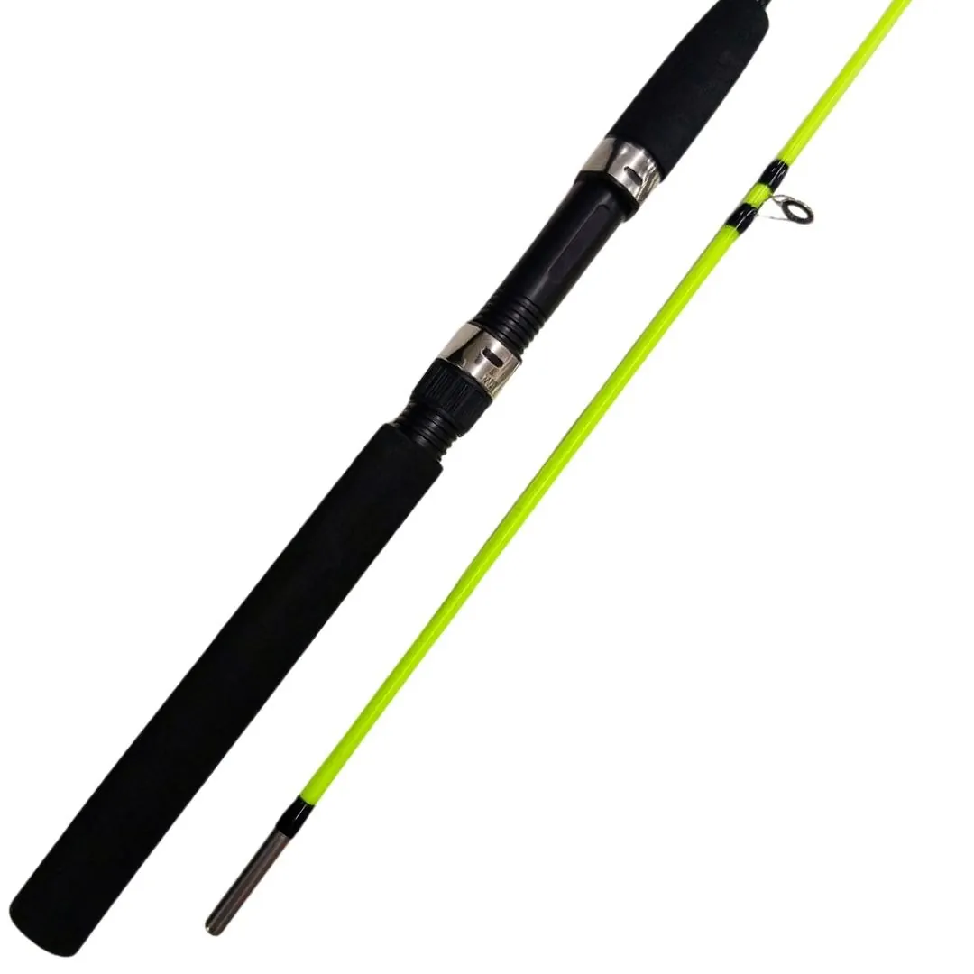 Caña 2 Tramos American Fishing 1,80mts 200 300 Grs Maciza