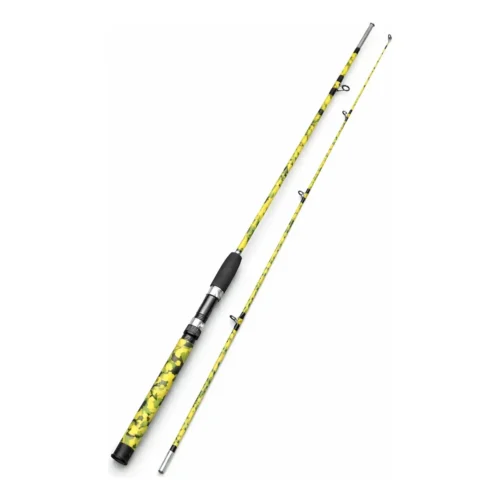 Caña 2 Tramos Crocodile 2,40mts 100 250Grs Maciza Camuflada