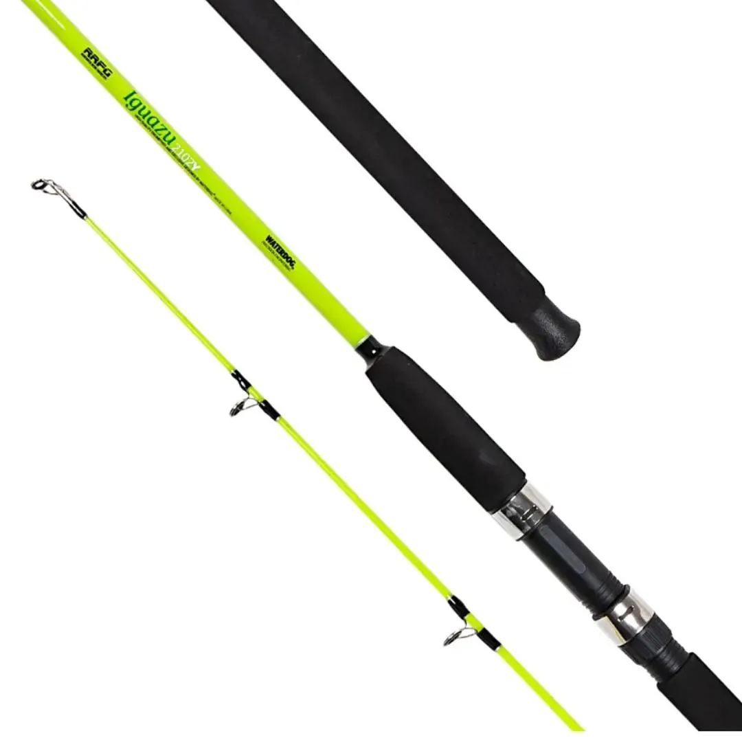 CAÑA WATERDOG IGUAZU AMARILLA 2,40MTS 2T 30-40GRS P/CARPA (IGUAZU2402Y)