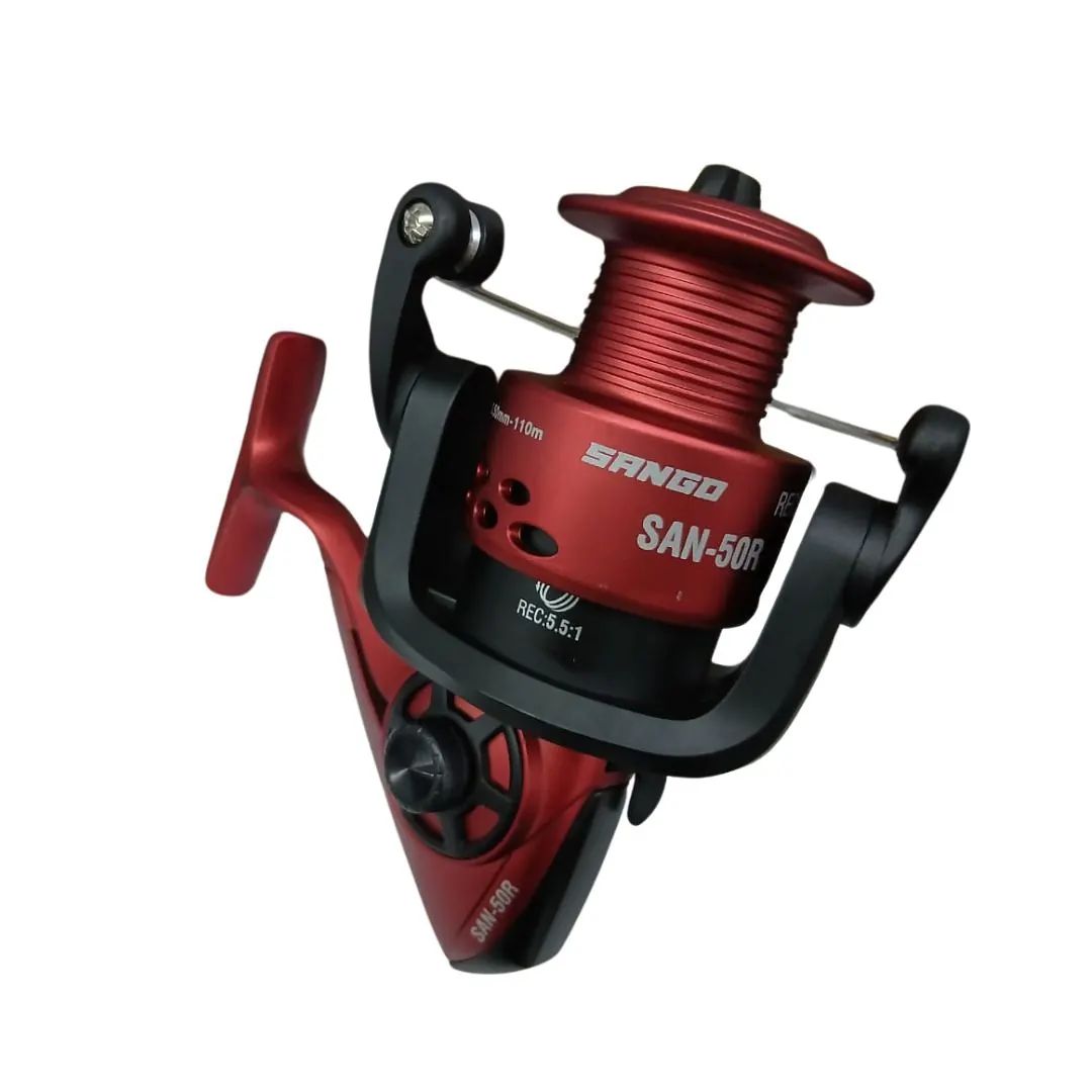 REEL LEXUS FTL SANGO 60B 3R 0,40-210MTS 4,9:1 (SAN-60B) Reel Sango 60B Frontal - 3 Rulemanes Azul o Rojo Lexus