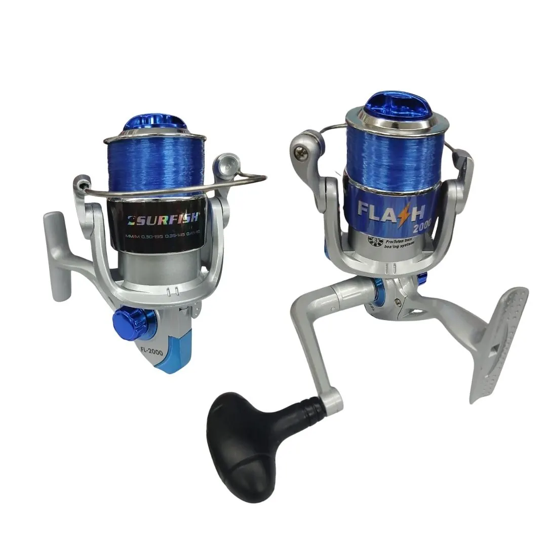 Reel Surfish Frontal Flash 4000 3Rul 0.40-210Mts Rg: 0,0:1 "C/Nylon" (Flash4000)