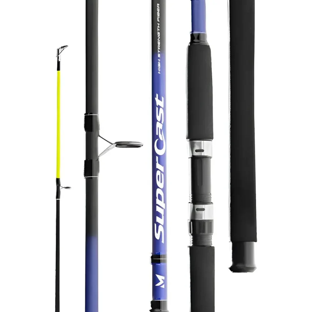 CAÑA MARINE SPORT SUPER CAST 2TR SC-802H 15-30LBS 2,44MTS S/GATILLO 3661-244 Caña Marine Sport Super Cast 2Tr Sc-802H 15-30Lbs 2,44mts S/Gatillo 3661-244 Marine sports