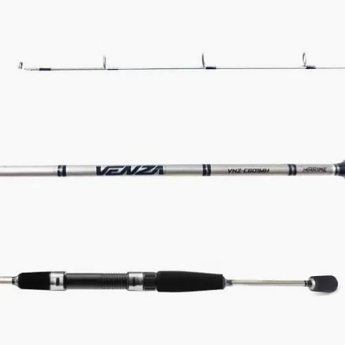 Caña Baitcasting Marine Sport Venza White 1Tr -C651Mh 15-30Lbs 1,95mts 2670-602 Marine sports