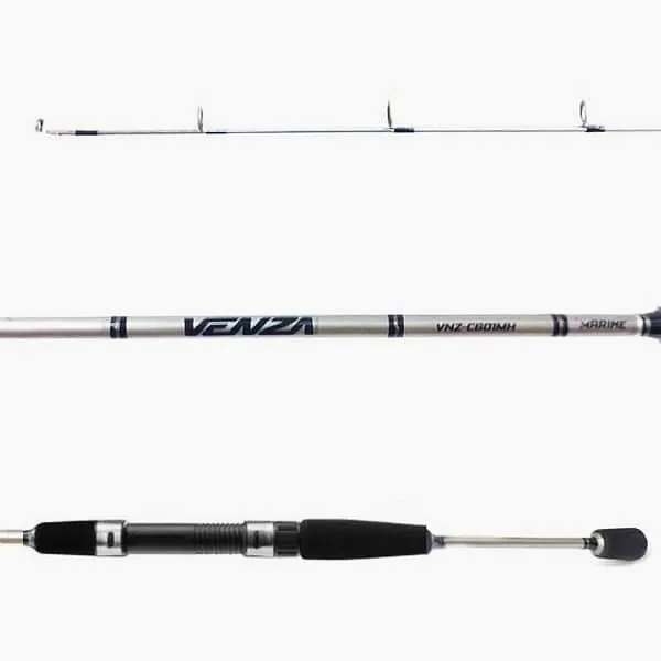 CAÑA MARINE SPORT VENZA WHITE 1TR -S651MH 12-35LBS 1,80MTS C/GATILLO 2670-606 Caña Baitcasting Marine Sport Venza White 1Tr -S651Mh 12-35Lbs 1,80mts 2670-606 Marine sports