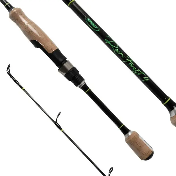 CAÑA SPINIT RAIN FOREST 2 1,98MTS 2T 8-17LBS 141195 Caña Spinit Rain Forest 2 1,98Mts 2 Tramos 8-17Lbs 141195