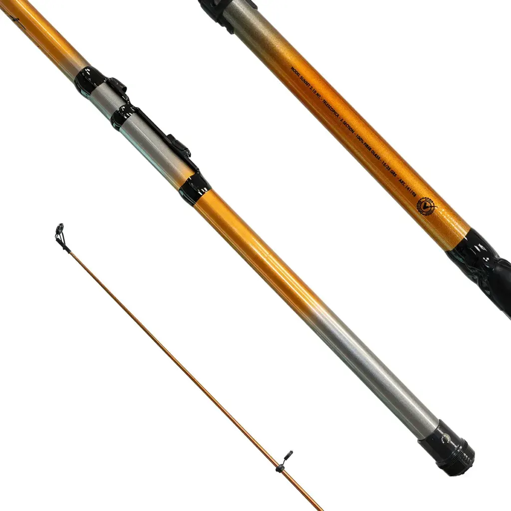 CAÑA SPINIT SUNSET 2,10MTS TEL 5SECC. 15-35GRS 141198 - 1 CAÑA SPINIT SUNSET 2,10MTS TEL 5SECC. 15-35GRS 141198