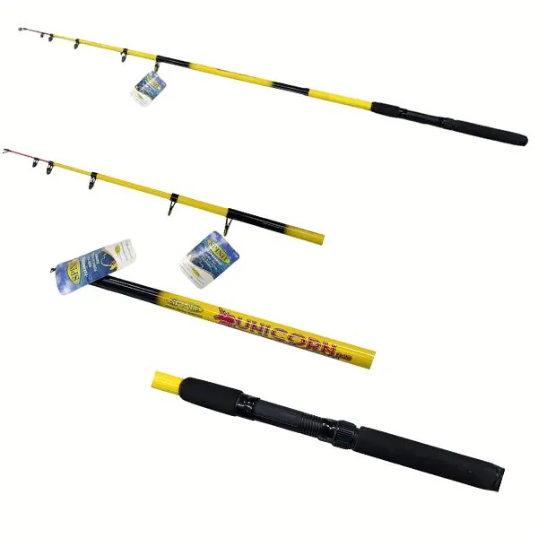 CAÑA SPINIT UNICORN TEL 2,40MTS TEL 6SECC. 10-30GRS 149058 Caña Telescópica Unicorn 2,40mts 6Secc. 10-30Grs Spinit