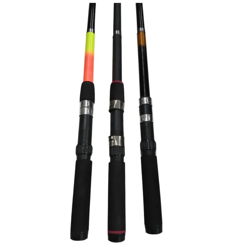 CAÑA RED FISH TELESCOPIC 3,60MTS TEL 6 SEC NEGRA C/MANGO EN COLORES VARIADOS (TELES8-3.6)