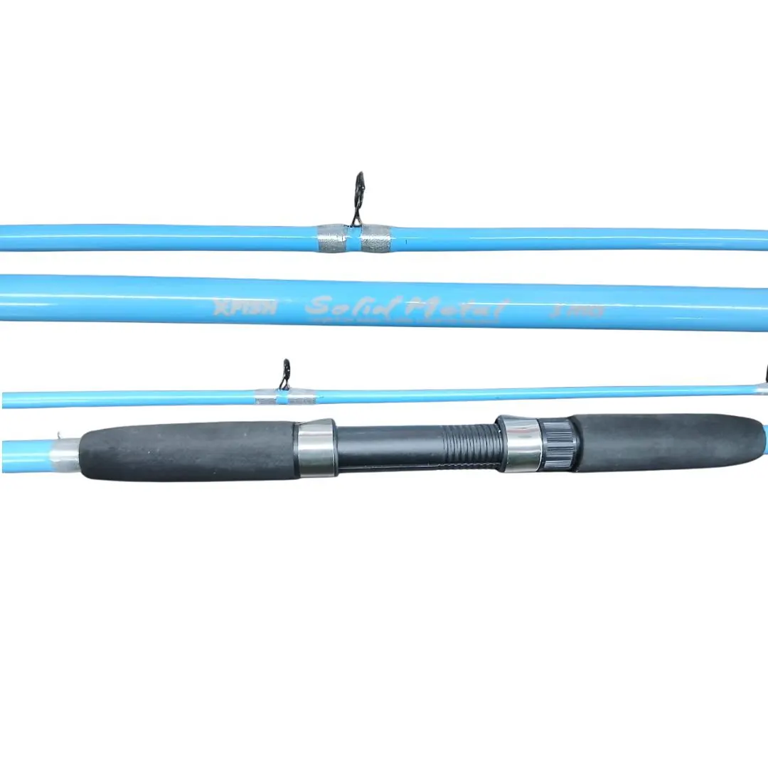 CAÑA RED FISH "SOLID" METAL CELESTE 3,00MTS 2T 15-25LBS (SOLID38-3.00) Caña Red Fish "Solid" Metal Celeste 3,00Mts 2 Tramos 15-25Lbs (Solid38-3.00)