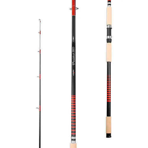 Caña President 2,40mts 2 Tramos Grafito Hasta 100grs Albatros