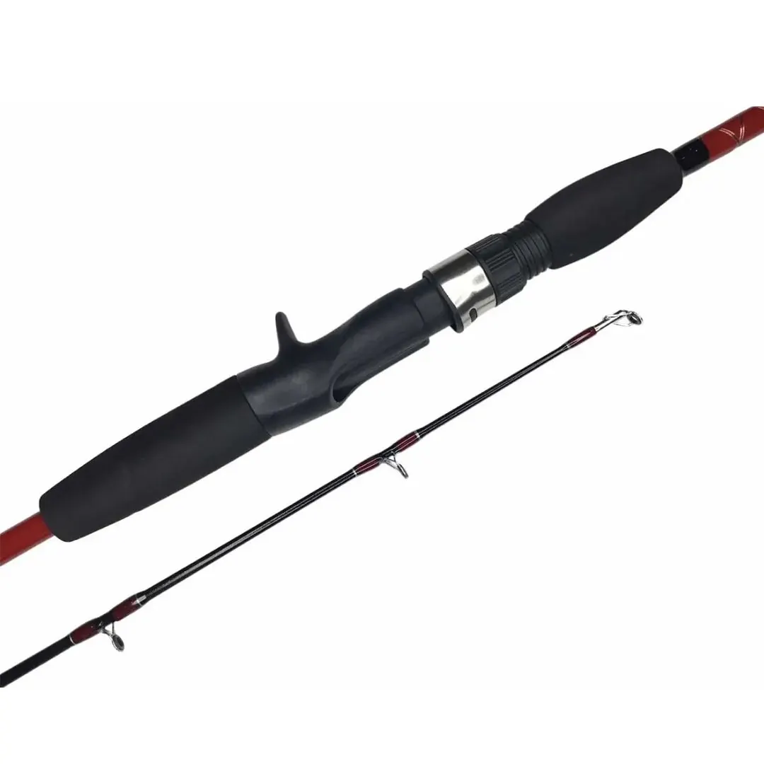 CAÑA ALBATROS RED STORM 1,80MTS 1TR 15-25LBS CON GATILLO (A08517) - 1 CAÑA ALBATROS RED STORM 1,80MTS 1TR 15-25LBS CON GATILLO (A08517)