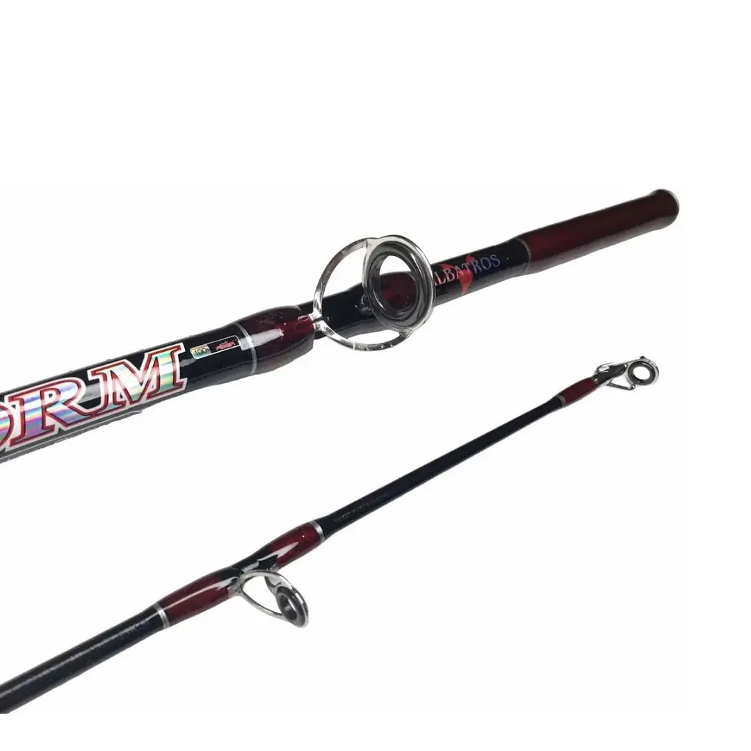 CAÑA ALBATROS RED STORM 1,80MTS 1TR 15-25LBS CON GATILLO (A08517)