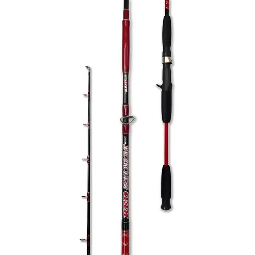 Caña Red Storm 1,80mts 1 Tramo 15-25lbs Gatillo Albatros