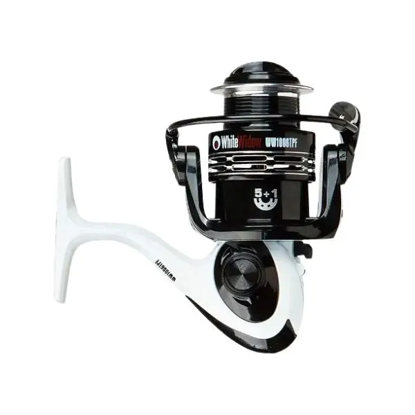 REEL WATERDOG FTL WHITE WIDOW TPF 5006 6R 0,50-135MTS (WW5006TPF) Reel Frontal White Widow Tpf 5006 6 Rulemanes Waterdog