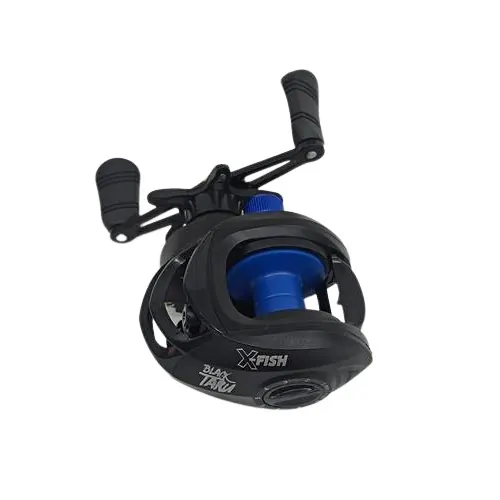 REEL BAITCASTING RED FISH BLACK TARU ZURDO Reel Baitcasting Red Fish Black Taru Zurdo