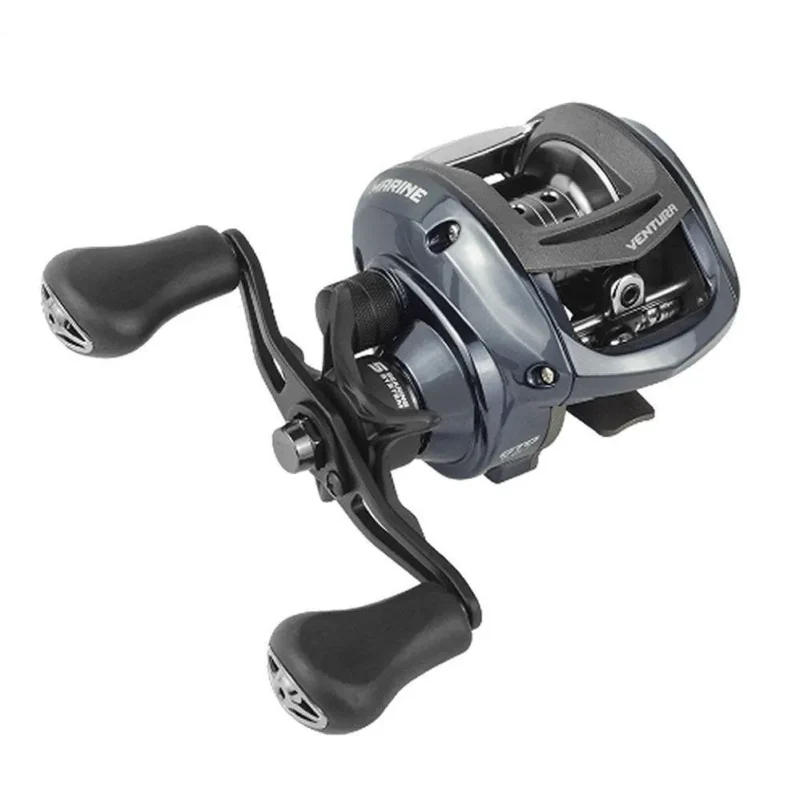 Reel Baitcasting Marine Sport New Ventura Vt5 Shi Derecho 5 Rulemanes 1116-110